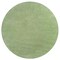 Homeroots 6 ft. Round Polyester Spearmint Green Area Rug 352617 - alternate 2